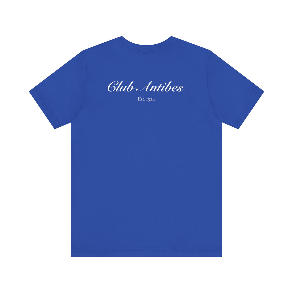 Club Antibes Back Signature T-Shirt -white