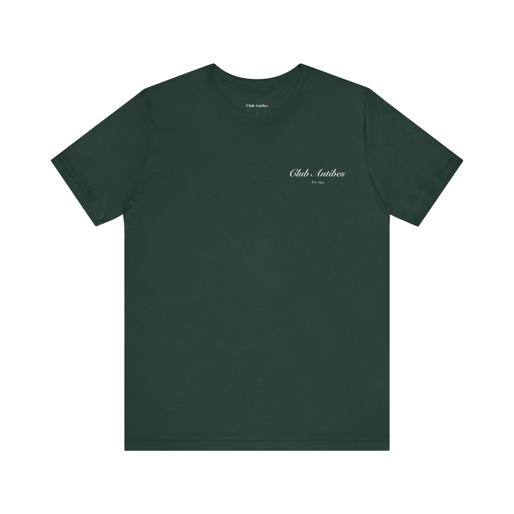 Club Antibes Back Signature T-Shirt -white