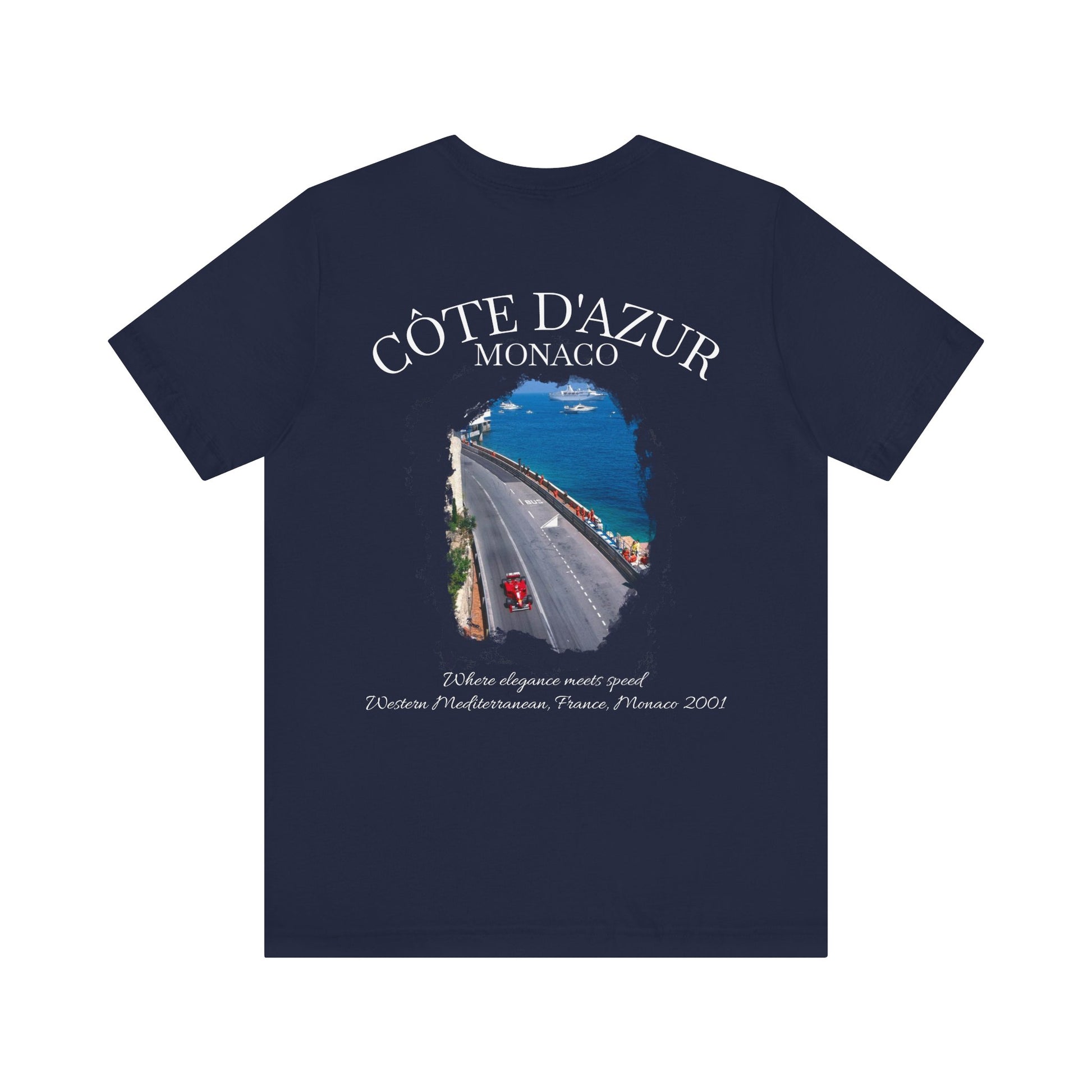 Club Antibes Côte d’Azur Monaco T-Shirt -navy