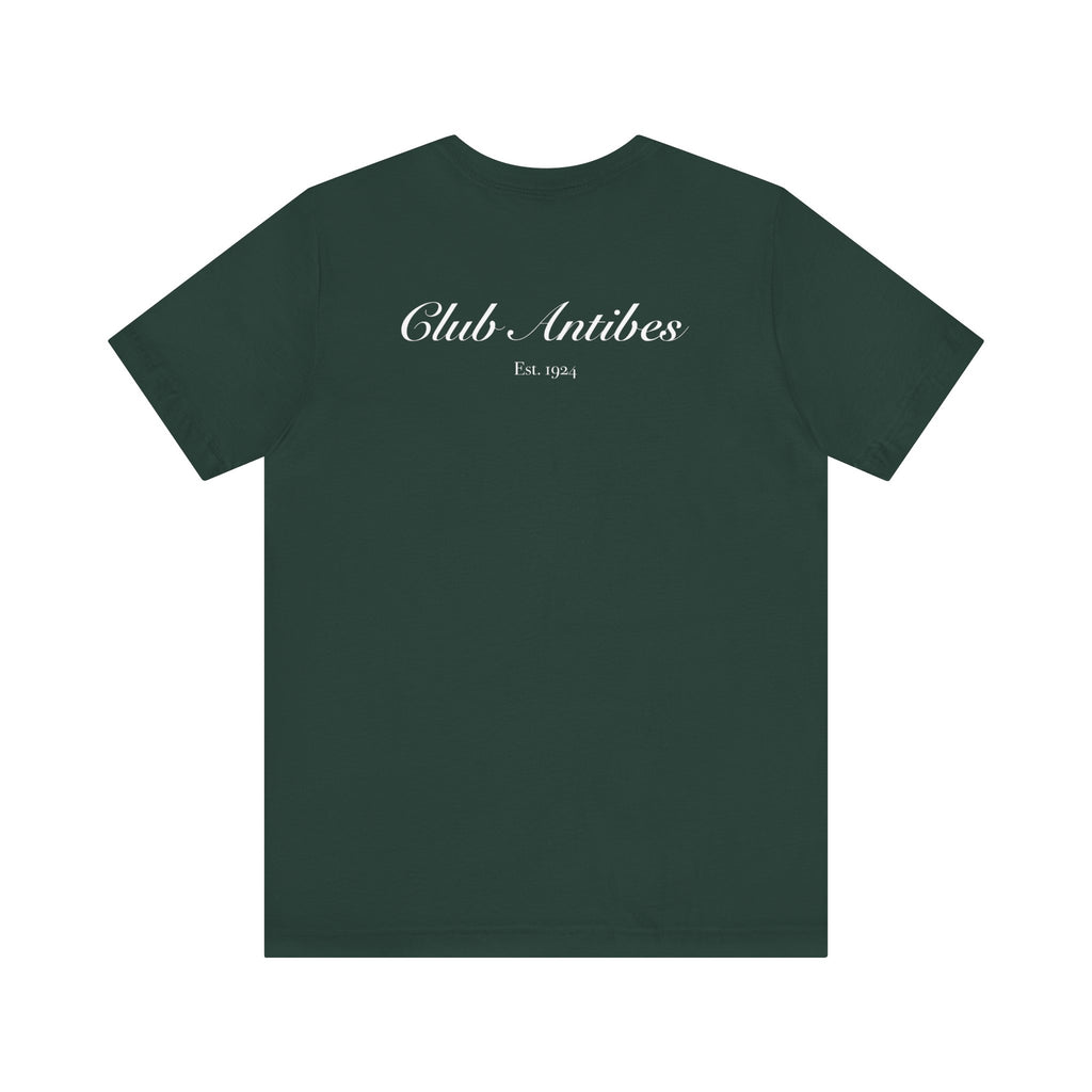 Club Antibes Back Signature T-Shirt -white