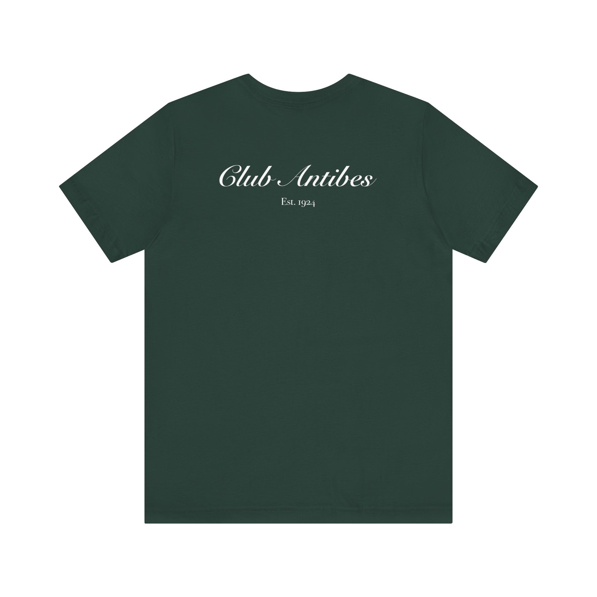Club Antibes Back Signature T-Shirt -white