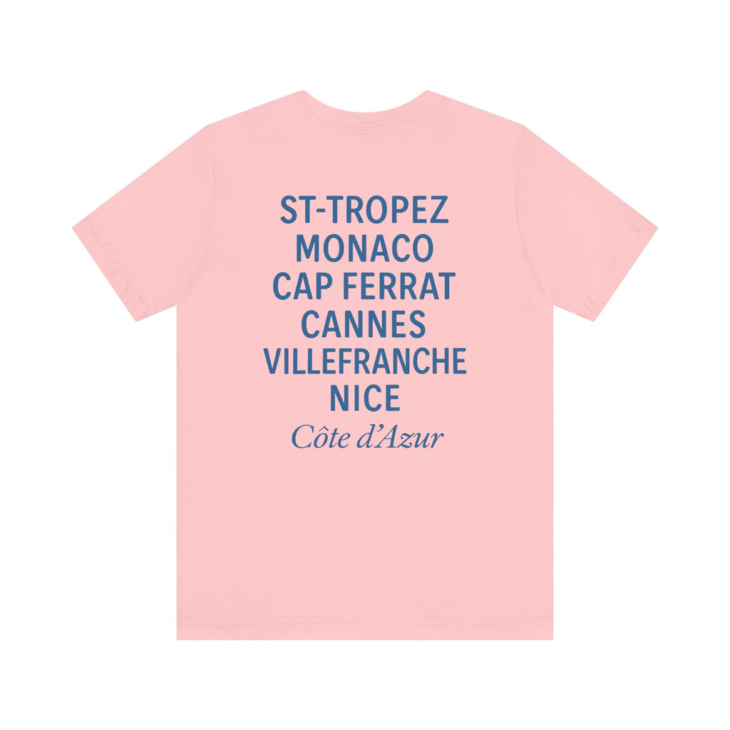 Club Antibes villes de la Côte d'Azur T-Shirt -navy blue