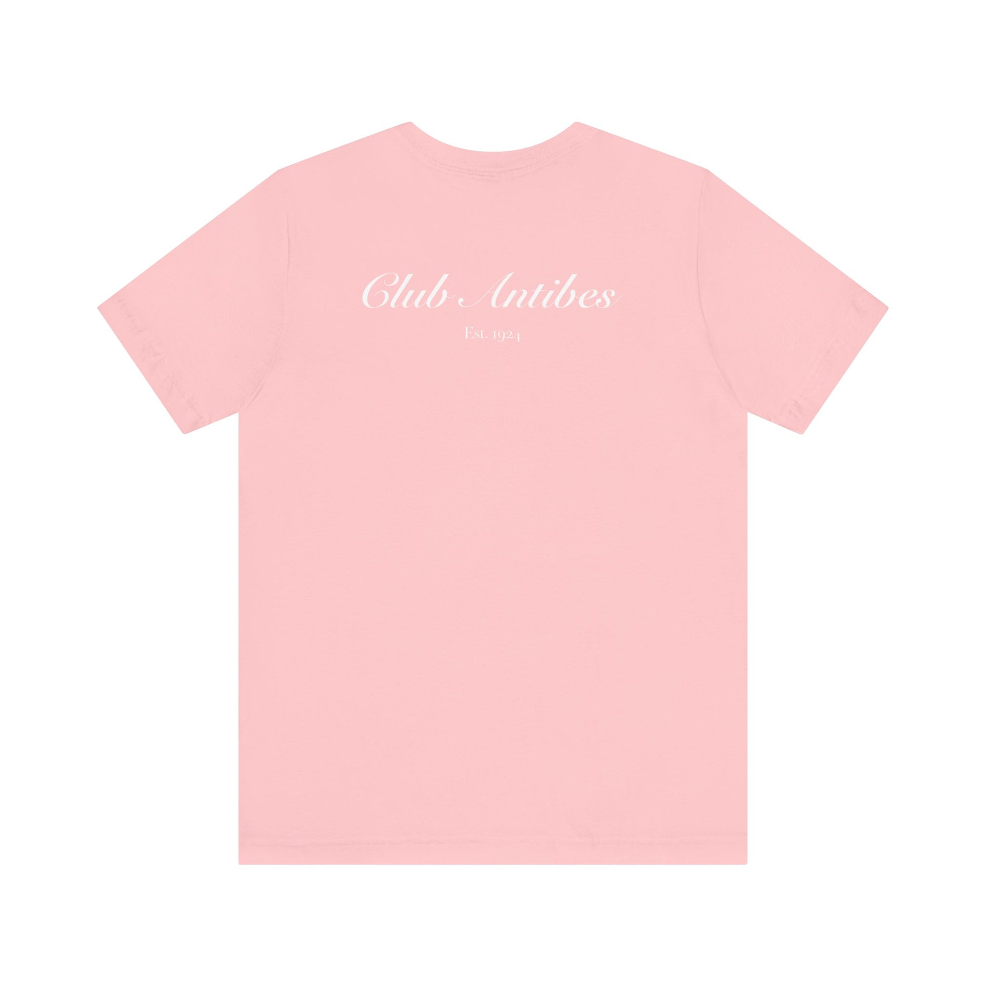 Club Antibes Back Signature T-Shirt -white