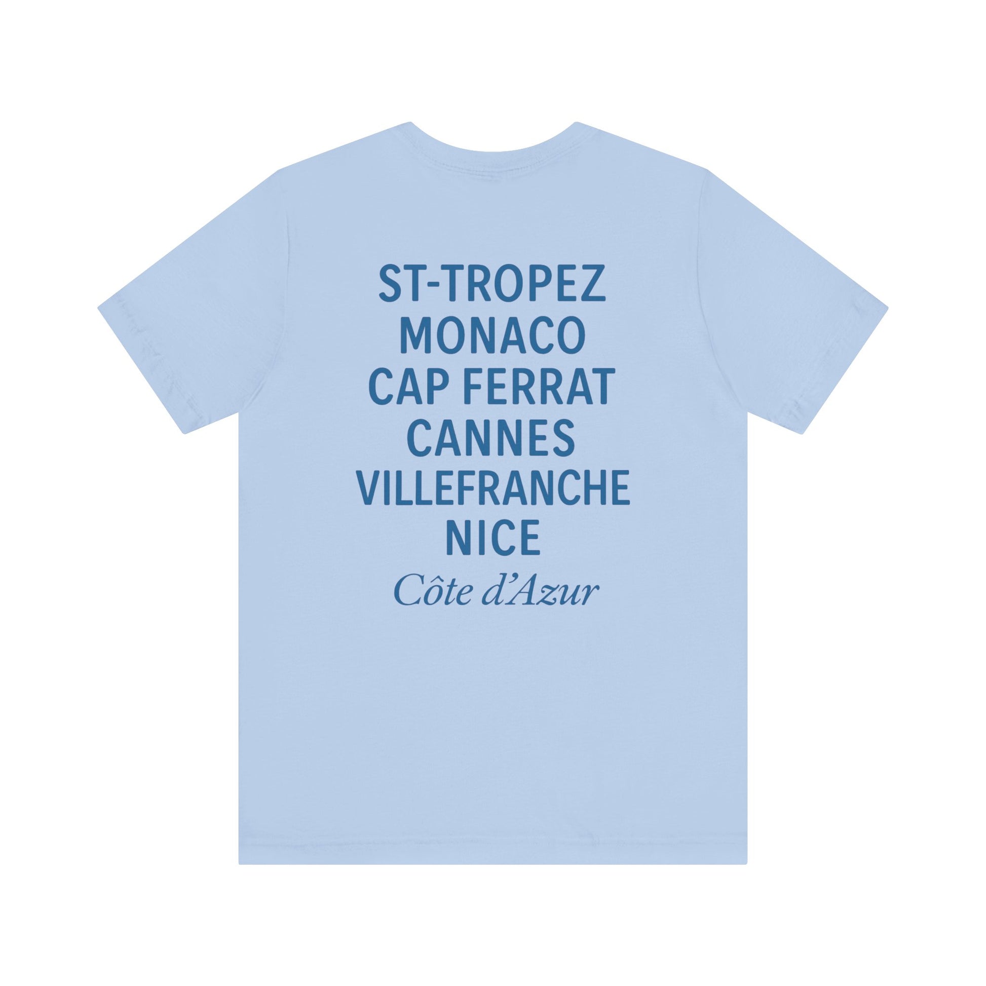 Club Antibes villes de la Côte d'Azur T-Shirt -navy blue